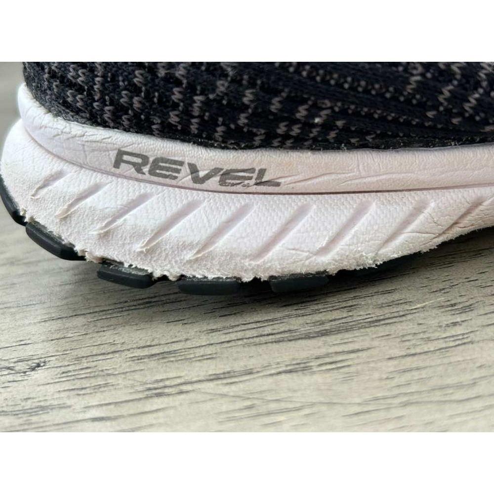 Brooks Revel 3 Womens Running Shoes Black White Knit 1203021B012 Size 9 Medium B - Picture 6 of 12